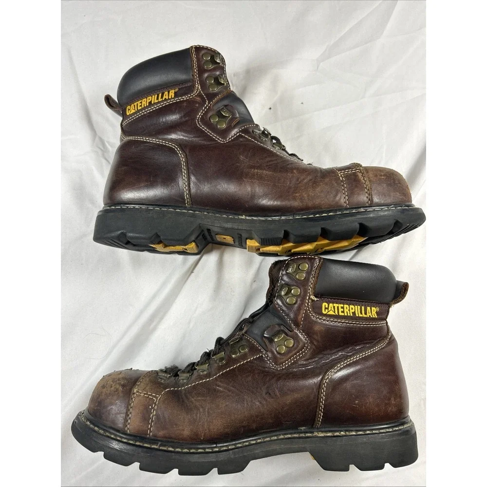 Caterpillar Footwear Second Shift Steel Toe Work Men's Boot, Size 12